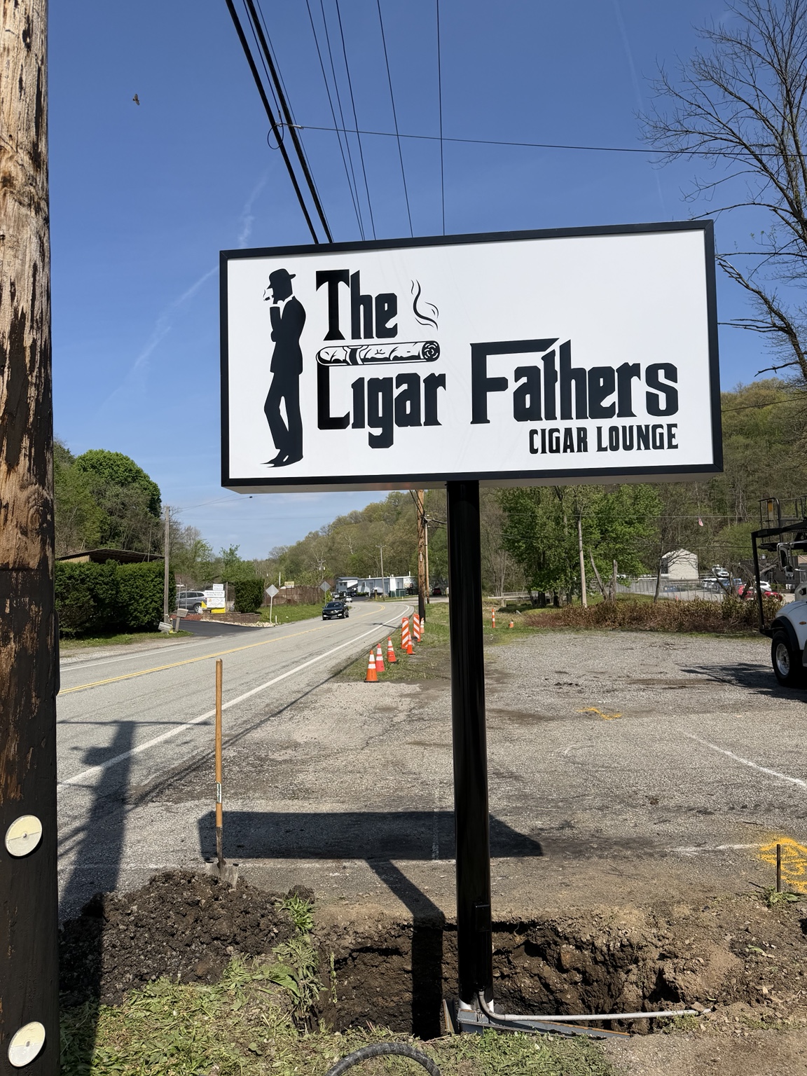 Lumber sign
